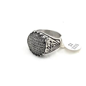 Men's Stainless Steel ring, Size 12